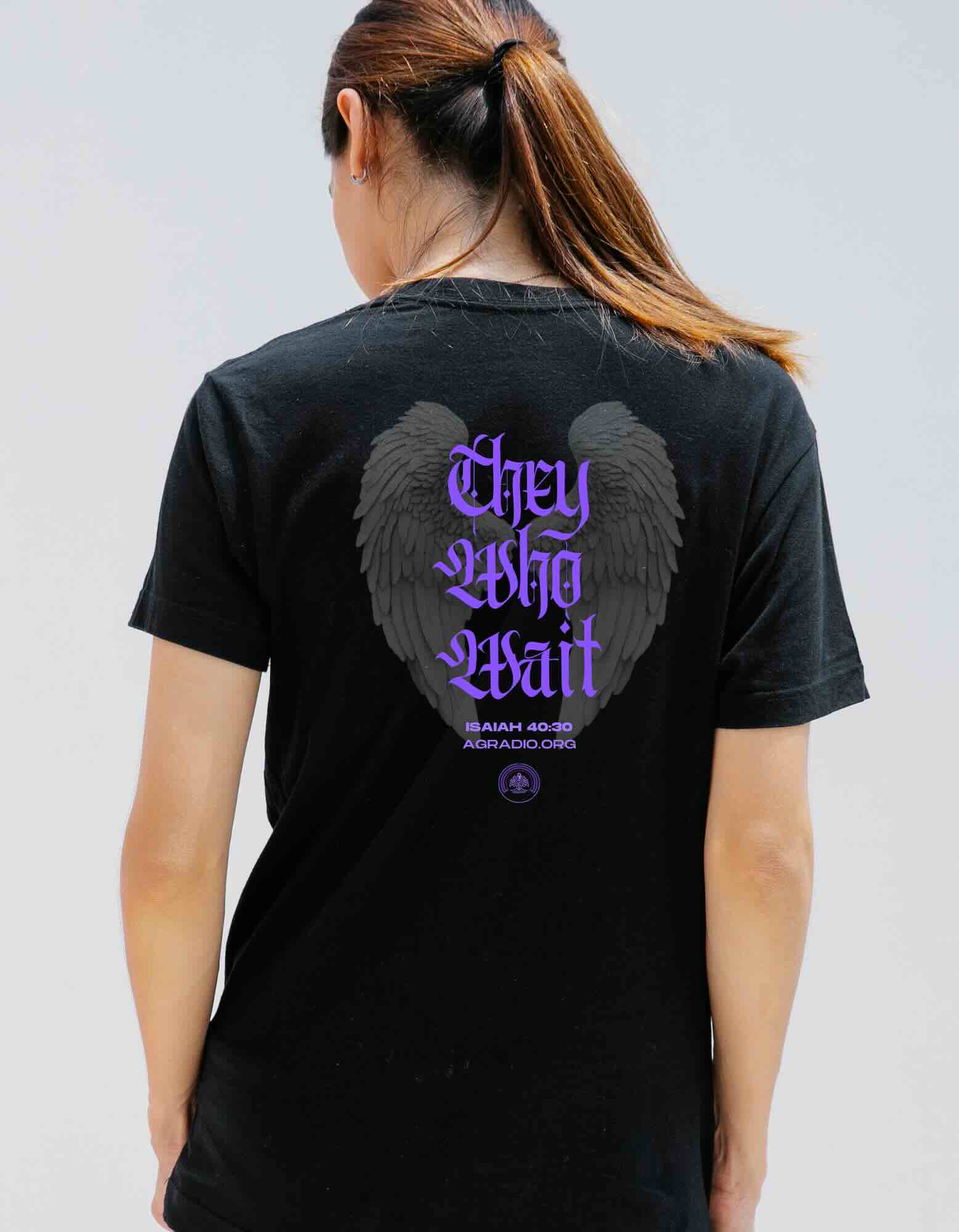 They Who Wait T-shirt Sample